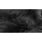 Homeroots 5 x 8 in. Fur Rectangular Rug - Black 317175 - alternate 2